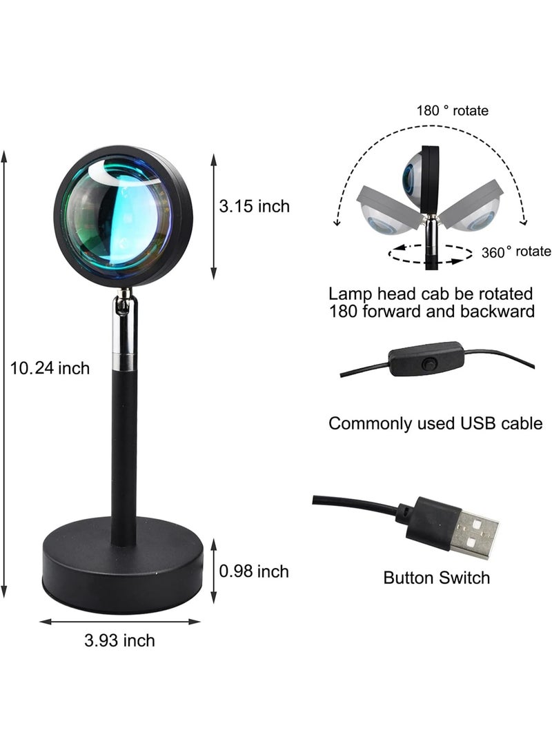 جينرال برو كشاف باك لايت غروب الشمس من GENPRO بدوران 180 درجة لإضاءة الديكور والتصوير الفوتوغرافيFC-16C1 - Image 4
